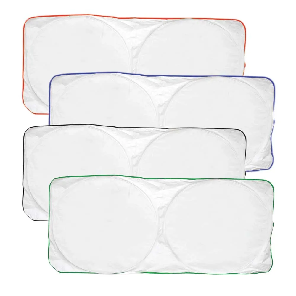 Sunshades for Cars in White Tyvek Material