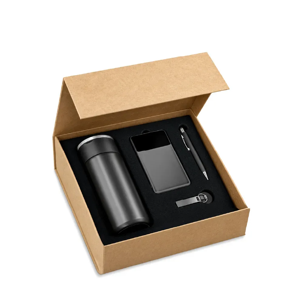 Black Theme Gift Sets in Cardboard Gift Box GS-016