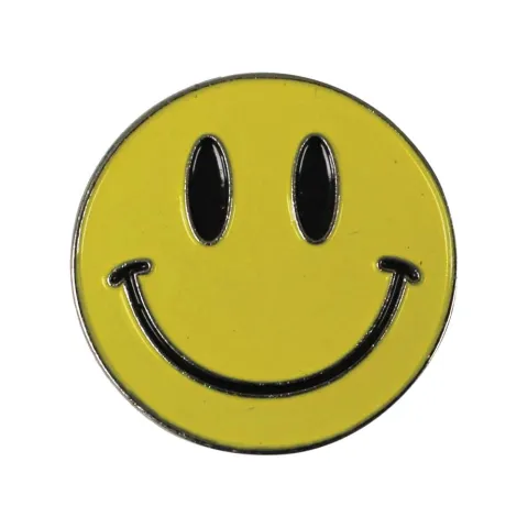 Smiley Metal Badges