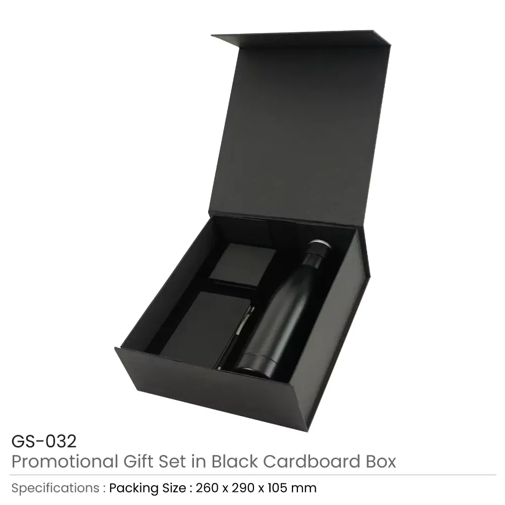 Gift Sets in a Black Cardboard Gift Box GS-032