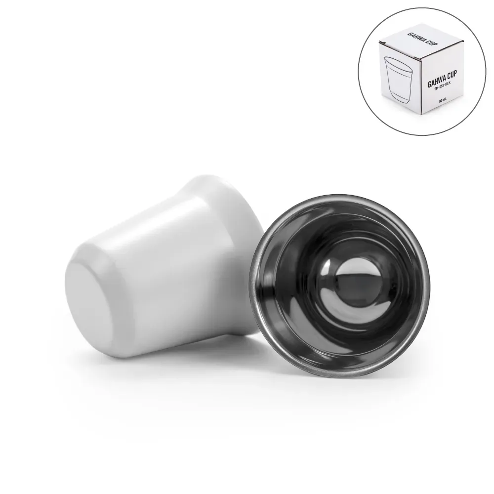 Gahwa Cups - Stainless Steel Arabic Coffee Cups