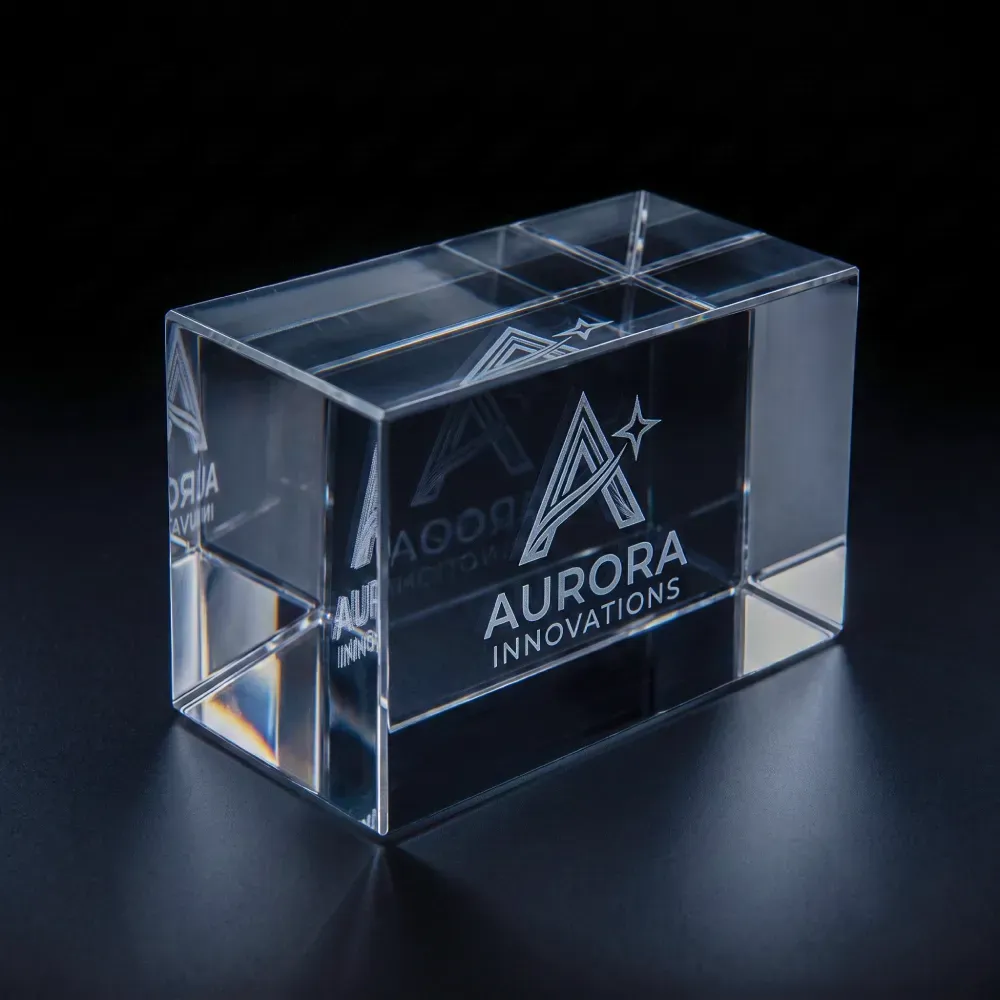 3D Rectangular Crystal Cube