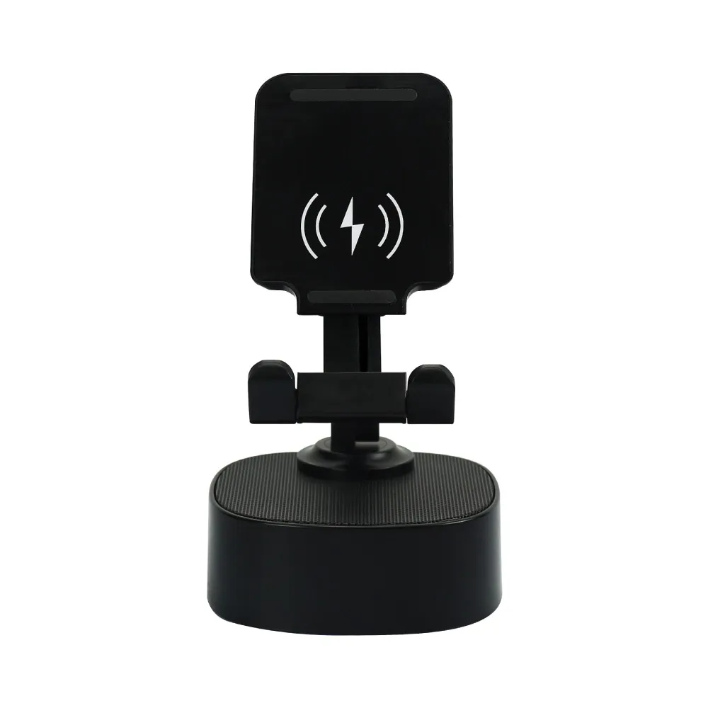 Wireless Fast Charger 15W with BT Speaker and RGB LED Logo