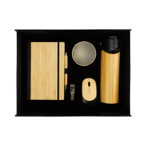 Eco-Friendly Gift Sets in a Black Cardboard Box GS-036