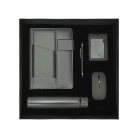 Corporate Office Gift Set in Black Cardboard Box