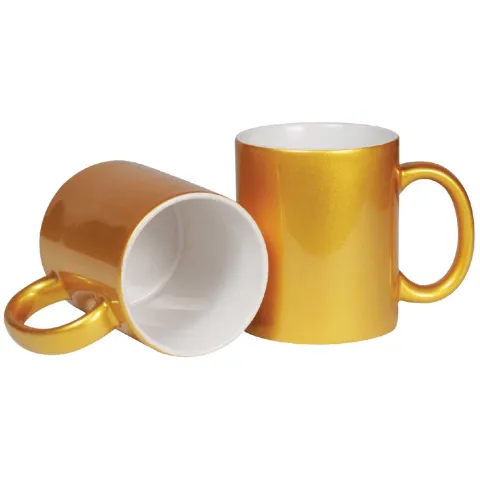 Gold Ceramic Mugs
