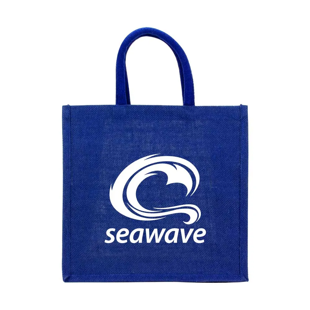 Reusable Square Jute Shopping Bags
