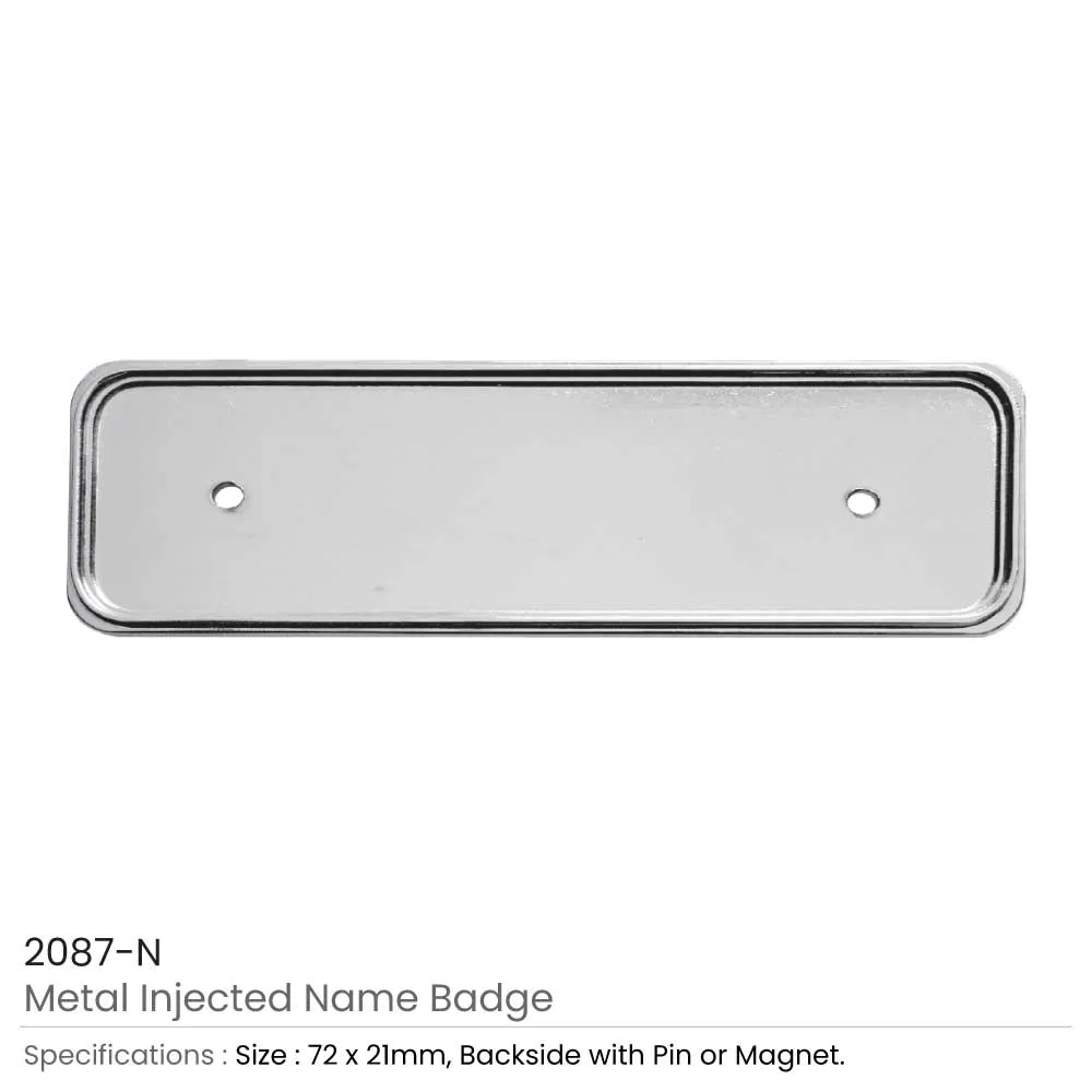 Metal Injected Name Badges